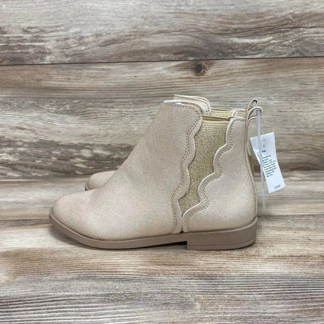 NEW Crazy 8 Metallic Ankle Boots sz 1Y - Me 'n Mommy To Be