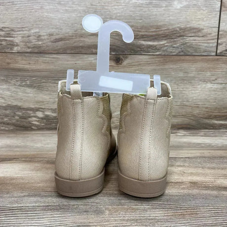 NEW Crazy 8 Metallic Ankle Boots sz 1Y - Me 'n Mommy To Be