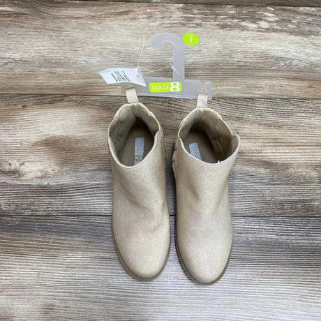 NEW Crazy 8 Metallic Ankle Boots sz 1Y - Me 'n Mommy To Be