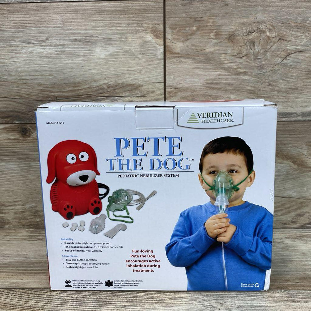 NEW Veridian Healthcare Pete The Dog Pediatric Nebulizer - Me 'n Mommy To Be