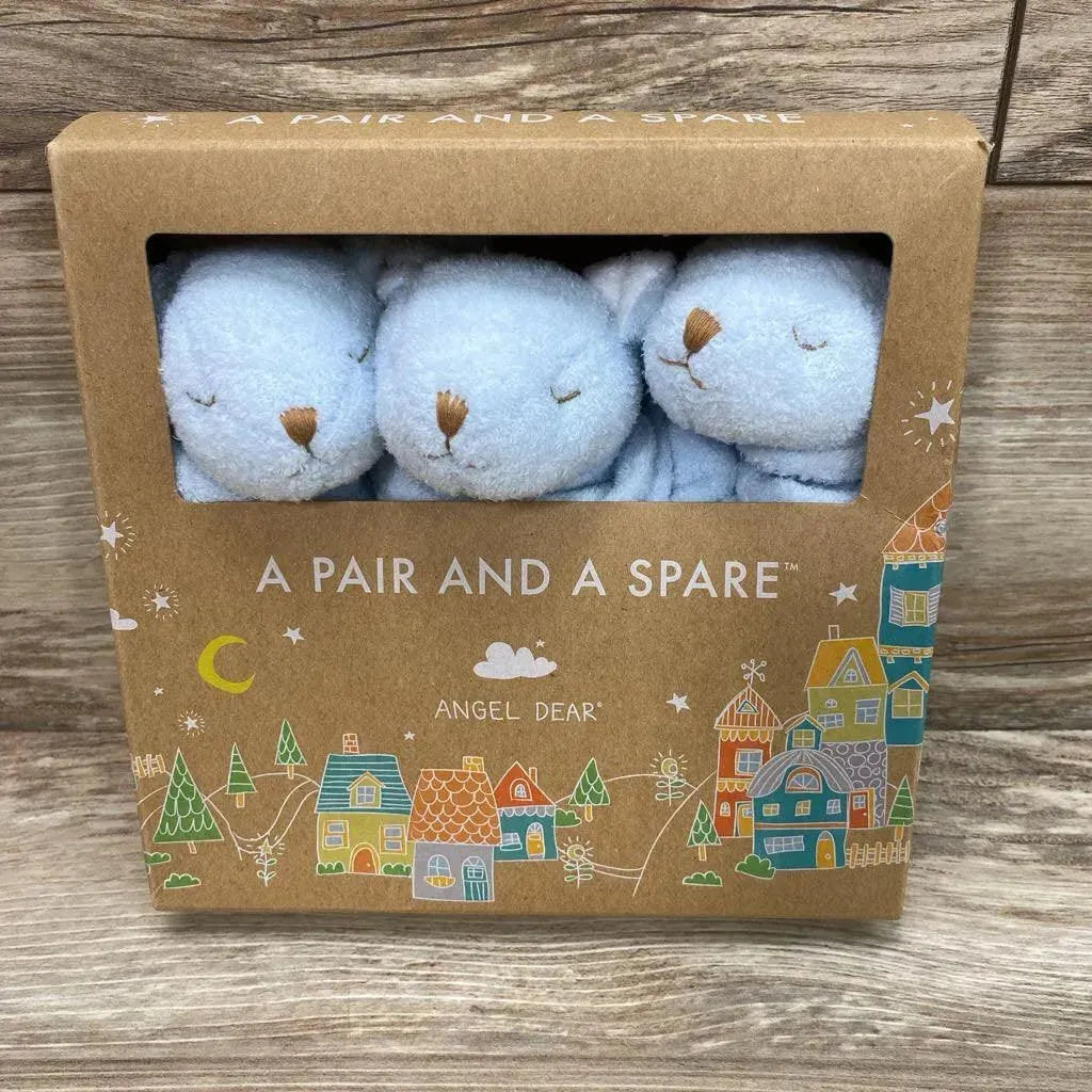 NEW Angel Dear A Pair And A Spare Bunny - Me 'n Mommy To Be