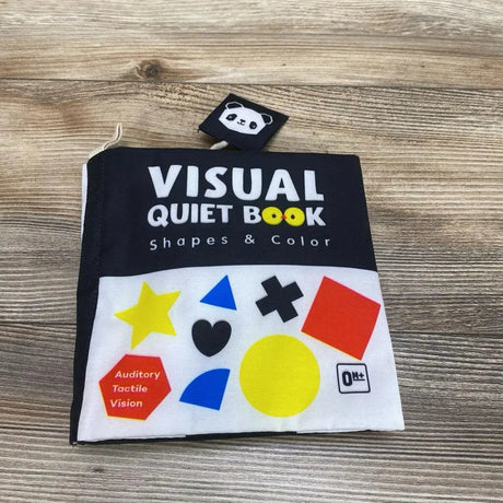 Visual Quiet Book Shapes & Colors Crinkle Book - Me 'n Mommy To Be