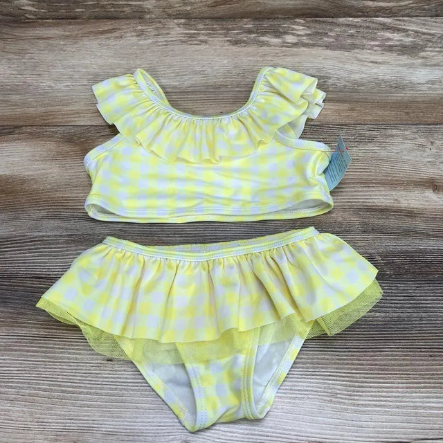 NEW Cat & Jack 2pc Gingham Bikini Set sz 5T - Me 'n Mommy To Be