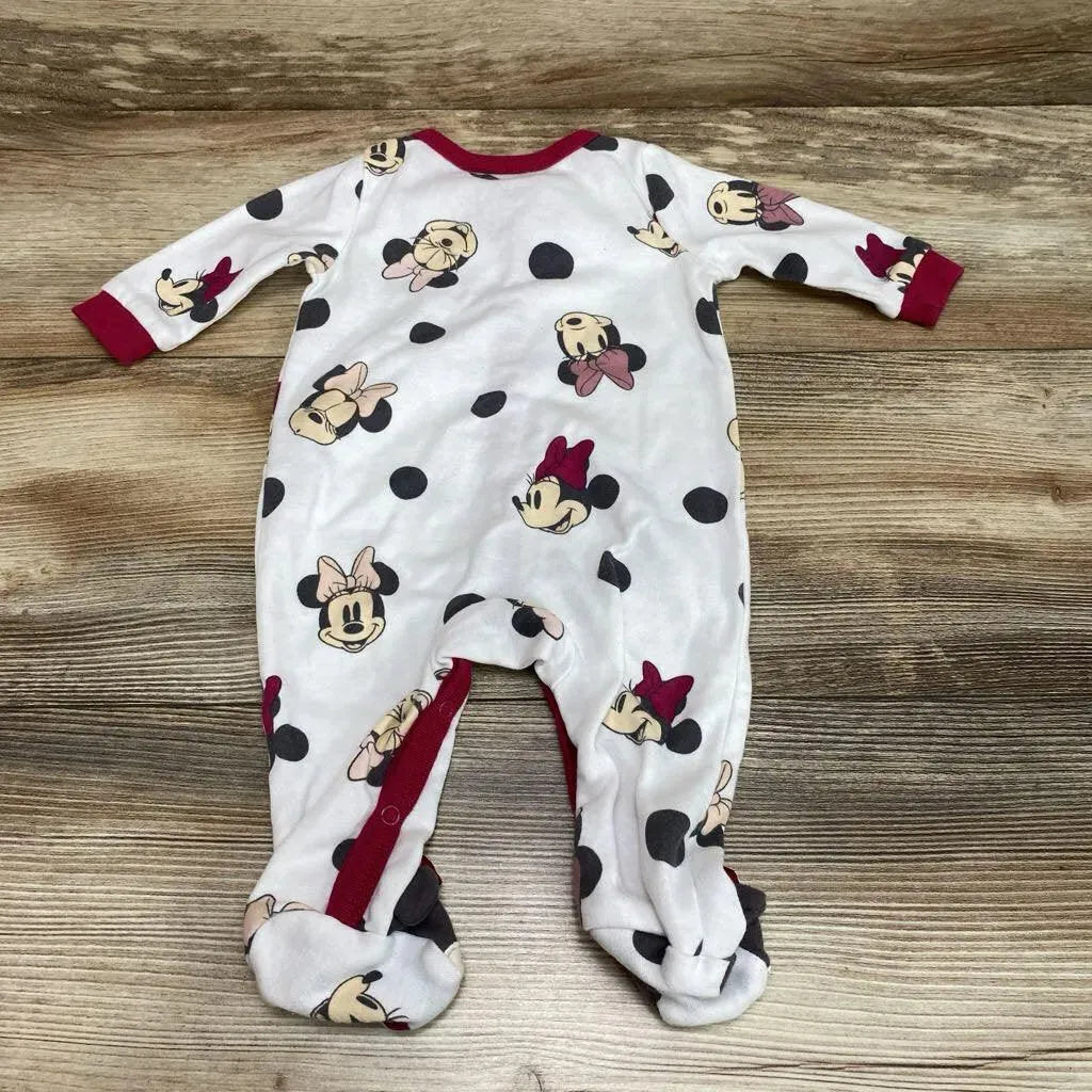 Disney Baby Minnie Mouse Sleeper sz 0-3m - Me 'n Mommy To Be