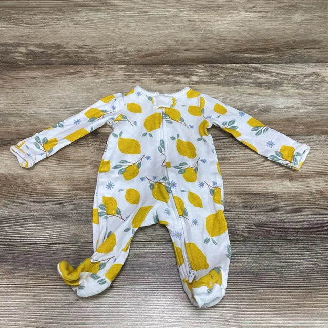 Just One You Lemon Print Sleeper sz NB - Me 'n Mommy To Be