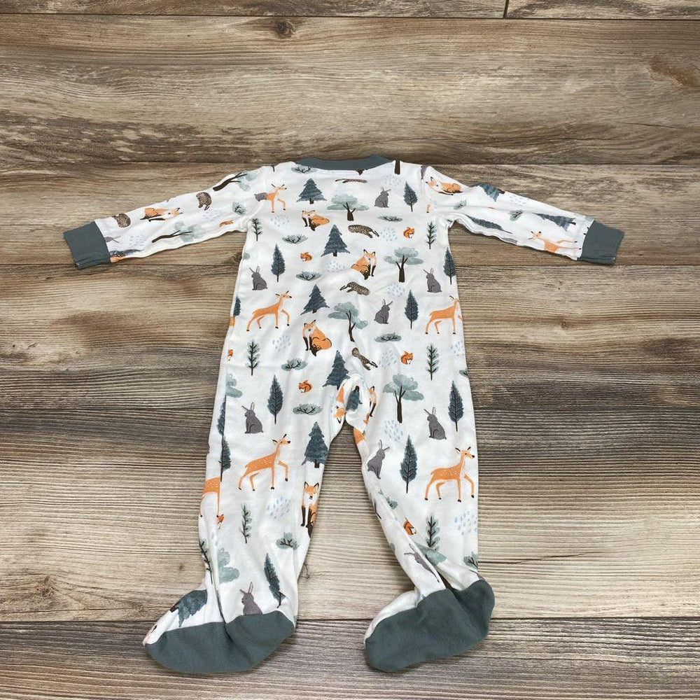 Little Planet Organic Forest Animal Print Sleeper sz 9m - Me 'n Mommy To Be