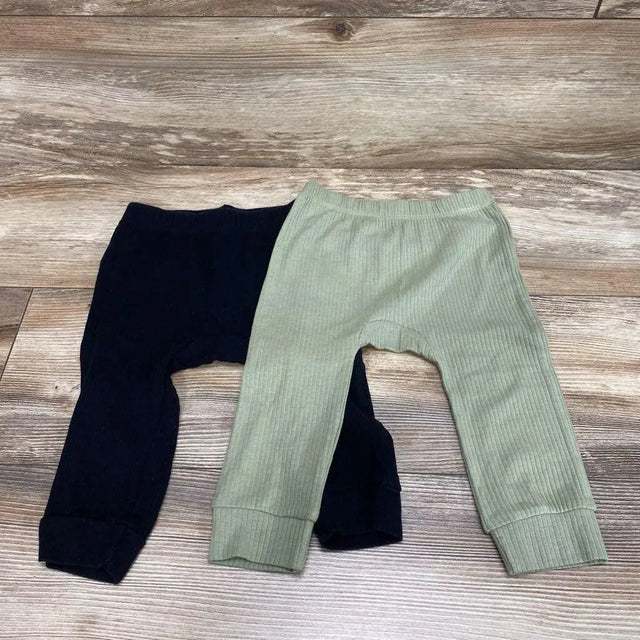 Cat & Jack 2Pk Ribbed Pants sz 12m - Me 'n Mommy To Be