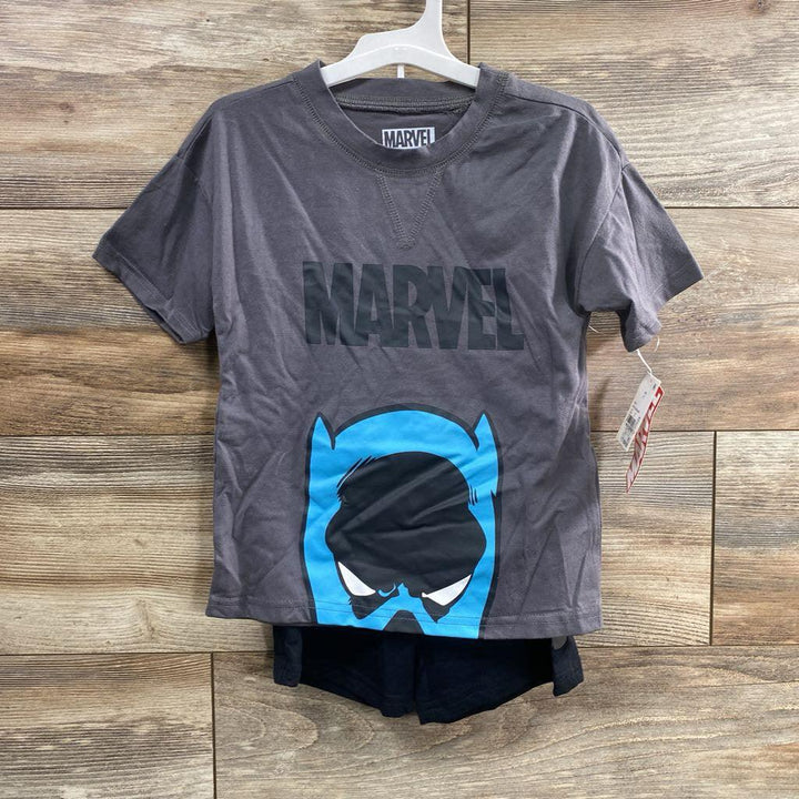 NEW Marvel Black Panther 2pc Shirt & Shorts Set sz 5T - Me 'n Mommy To Be