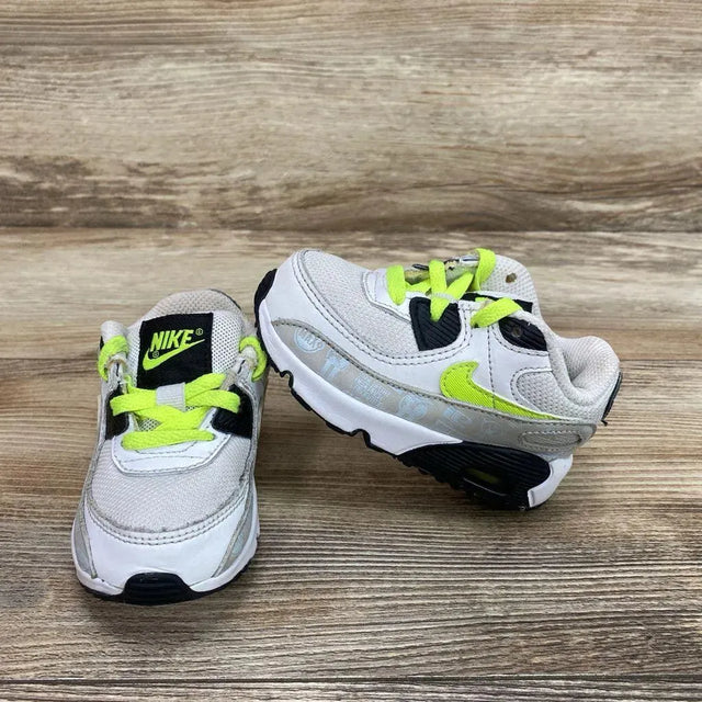 Nike Air Max 90 TD 'Reflective Logo White Volt' sz 5c - Me 'n Mommy To Be