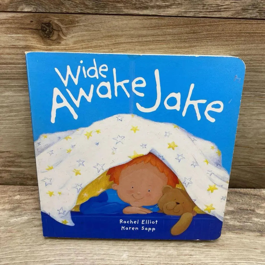 Wide Awake Jake Board Book - Me 'n Mommy To Be