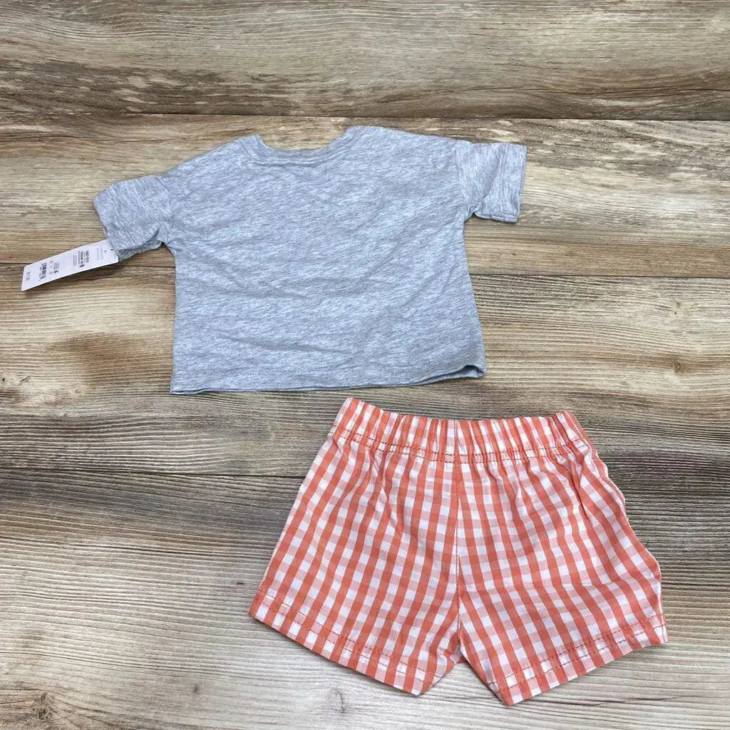 NEW Just One You 2pc Later Gator Shirt & Shorts sz 3m - Me 'n Mommy To Be