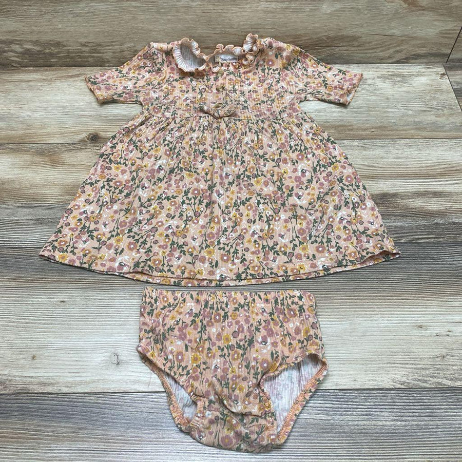 Daisy Fuentes 2Pc Floral Dress & Bloomers sz 24m - Me 'n Mommy To Be
