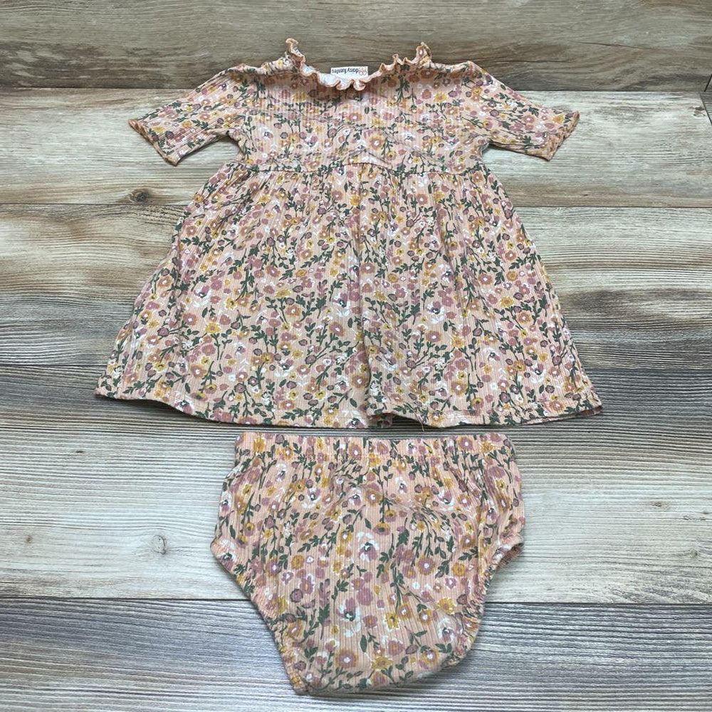 Daisy Fuentes 2Pc Floral Dress & Bloomers sz 24m - Me 'n Mommy To Be