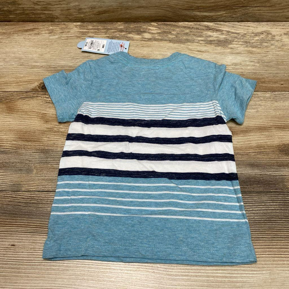 NEW Cat & Jack Striped Pocket Shirt sz 18m - Me 'n Mommy To Be