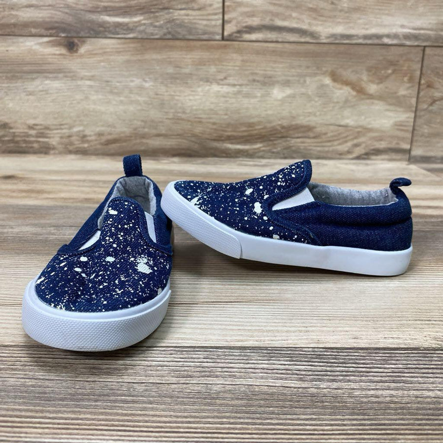 Gymboree Canvas Slip on Casual Sneakers sz 10c - Me 'n Mommy To Be