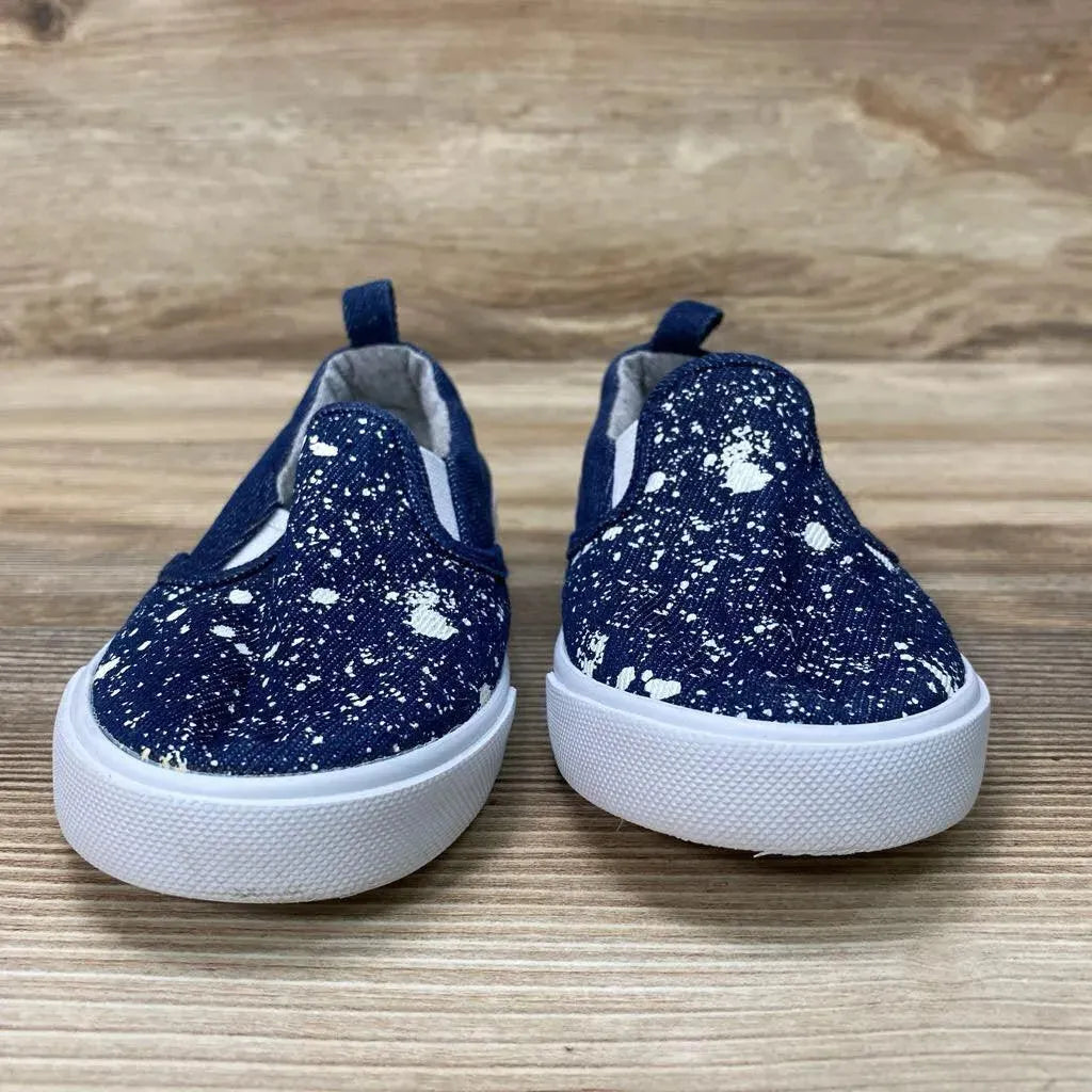 Gymboree Canvas Slip on Casual Sneakers sz 10c - Me 'n Mommy To Be