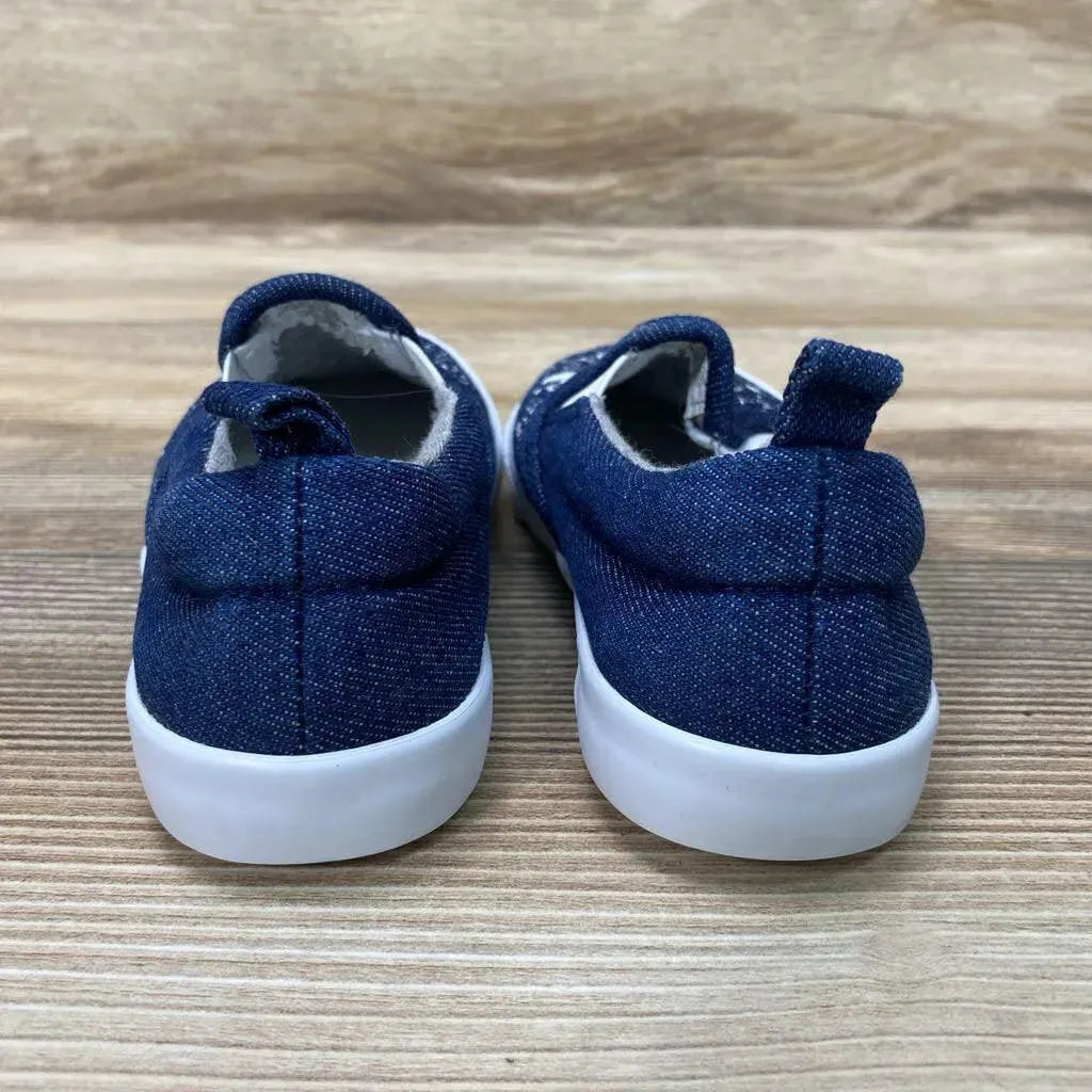 Gymboree Canvas Slip on Casual Sneakers sz 10c - Me 'n Mommy To Be