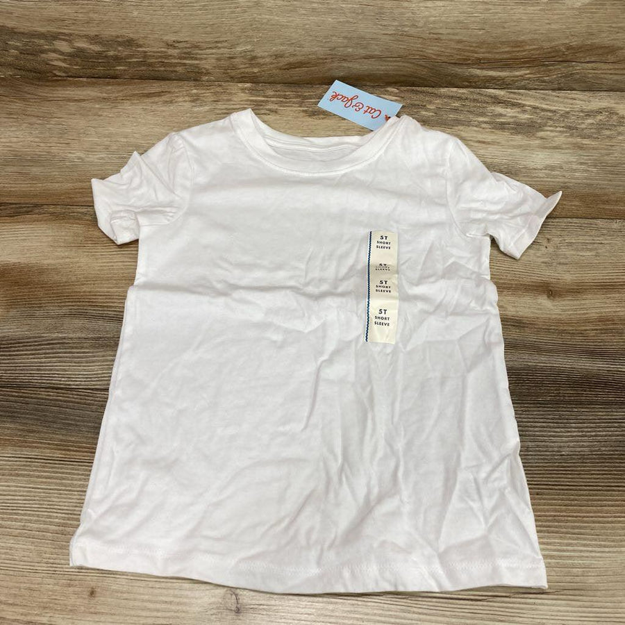 NEW Cat & Jack Solid Shirt sz 5T - Me 'n Mommy To Be