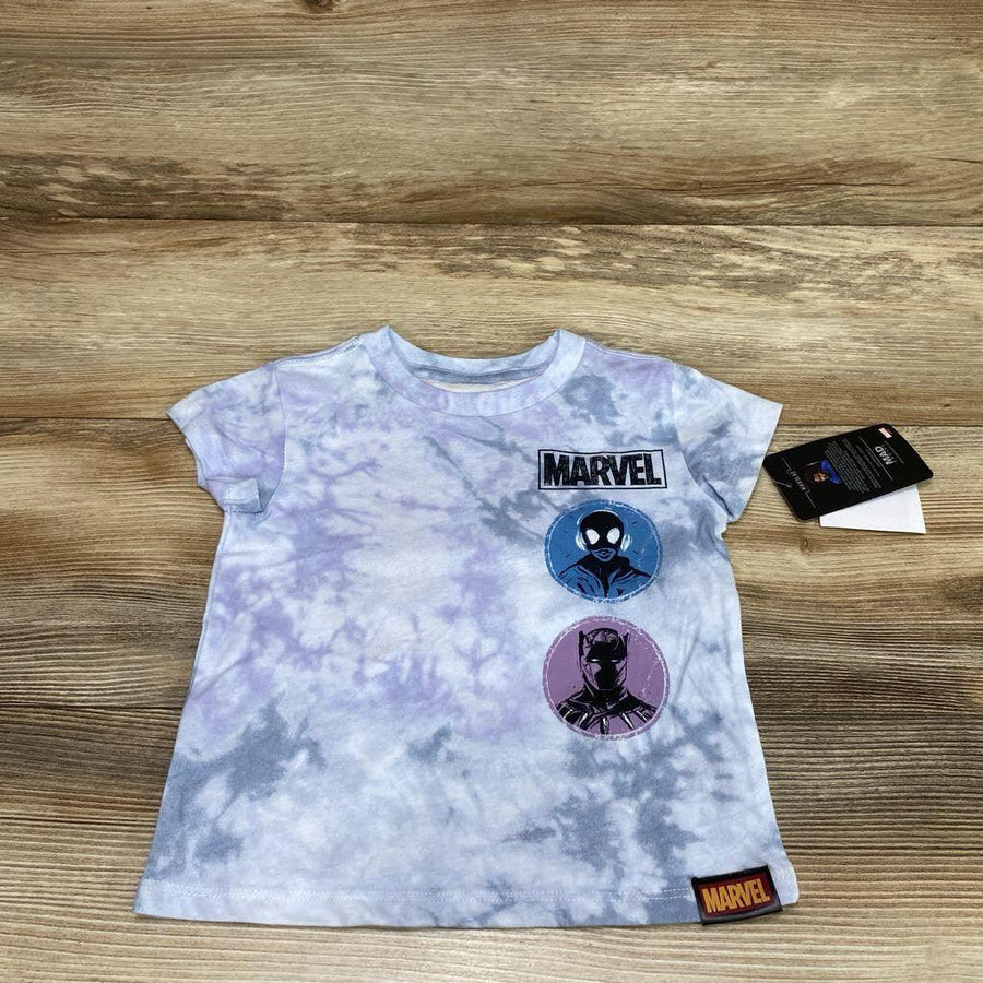 NEW Marvel Black Panther & Spiderman Shirt sz 12m - Me 'n Mommy To Be