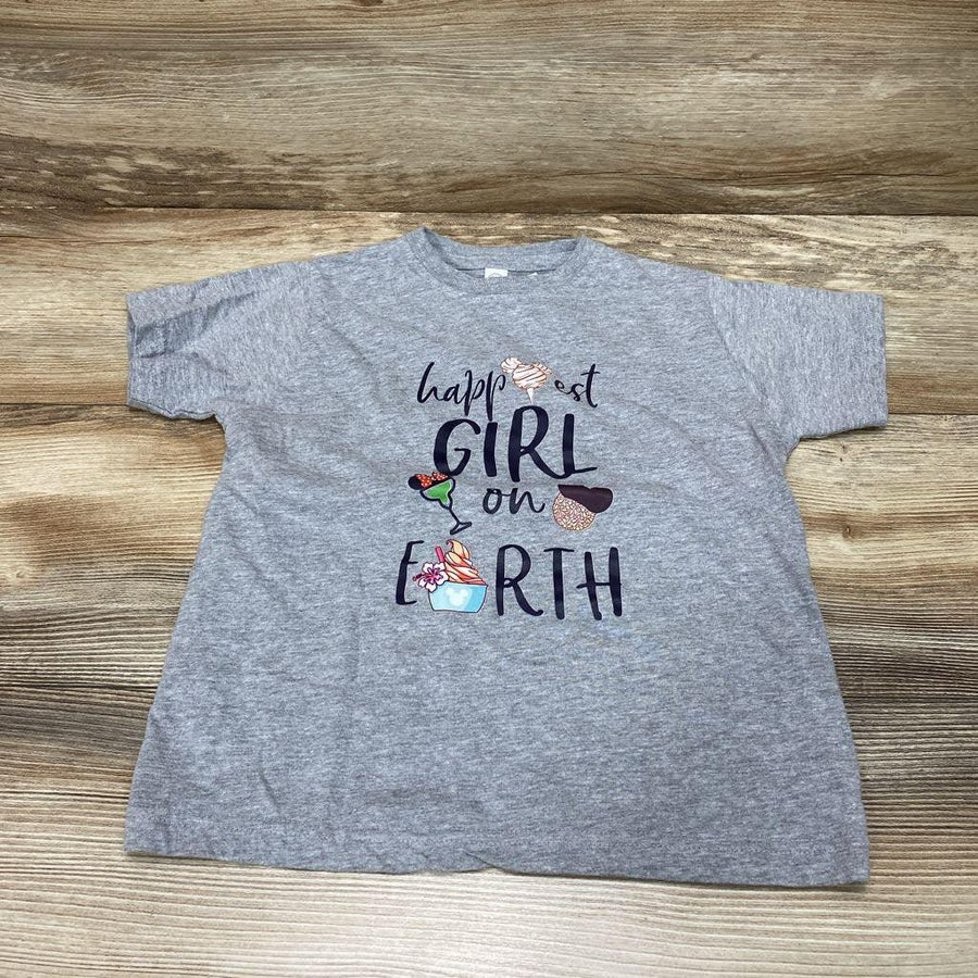 Rabbit Skins Happiest Girl On Earth Shirt sz 5/6 - Me 'n Mommy To Be