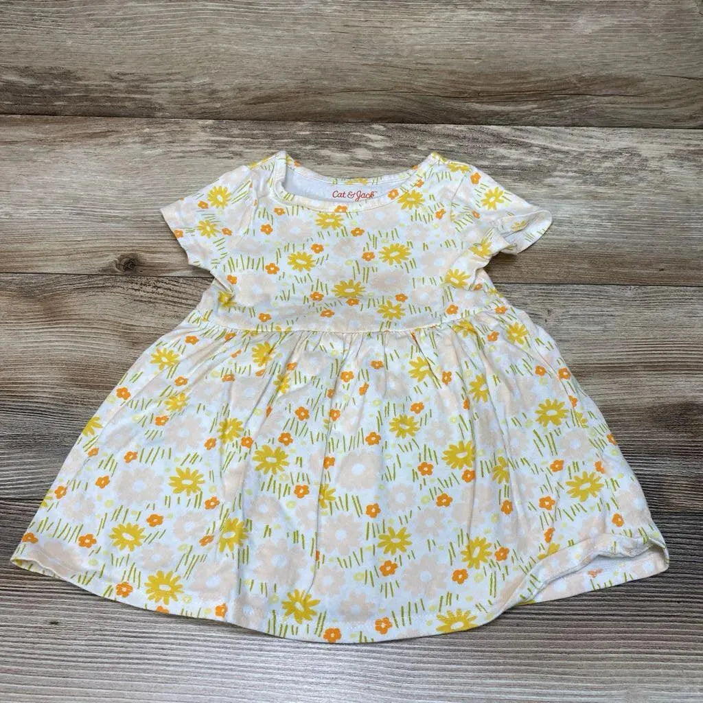 Cat & Jack Floral Dress sz 18m - Me 'n Mommy To Be