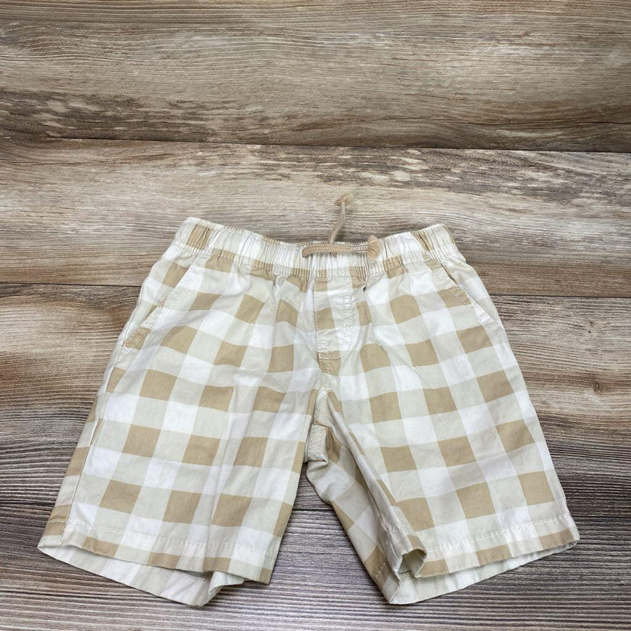 Cat & Jack Gingham Drawstring Shorts sz 4T - Me 'n Mommy To Be