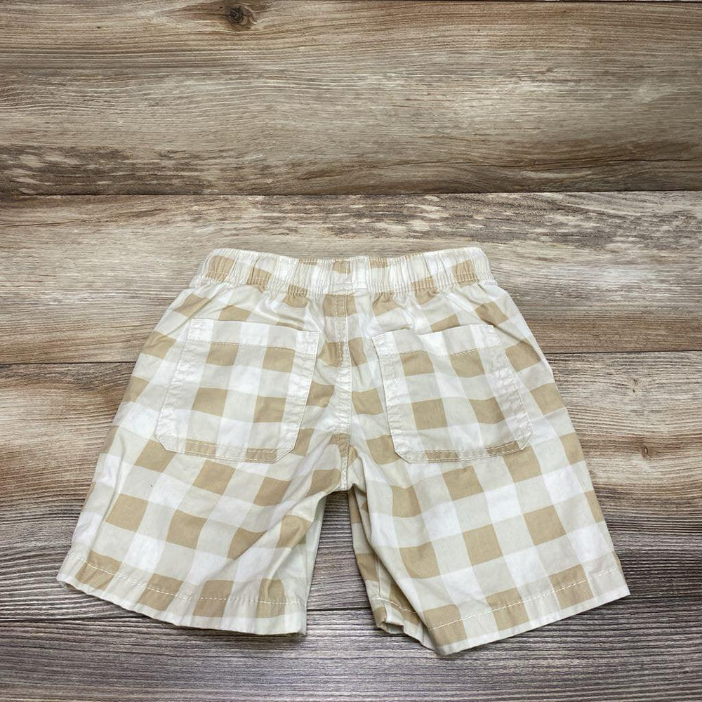 Cat & Jack Gingham Drawstring Shorts sz 4T - Me 'n Mommy To Be
