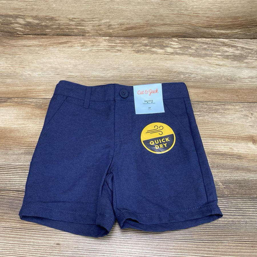 NEW Cat & Jack Quick Dry Chino Shorts sz 3T - Me 'n Mommy To Be