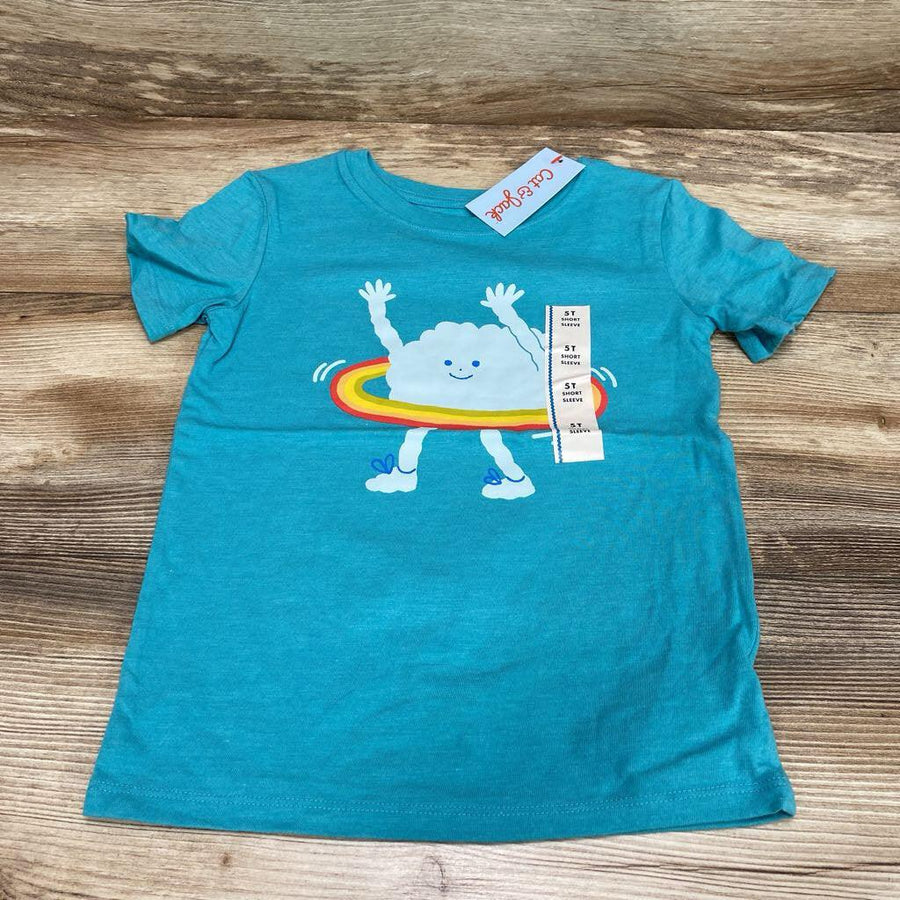 NEW Cat & Jack Cloud & Rainbow Shirt sz 5T - Me 'n Mommy To Be