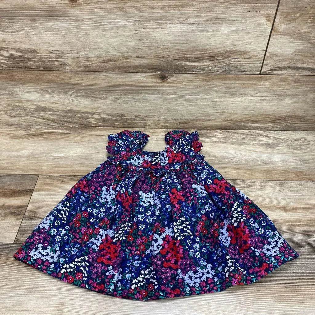 Janie & Jack Ruffle Floral Dress sz 12-18m - Me 'n Mommy To Be