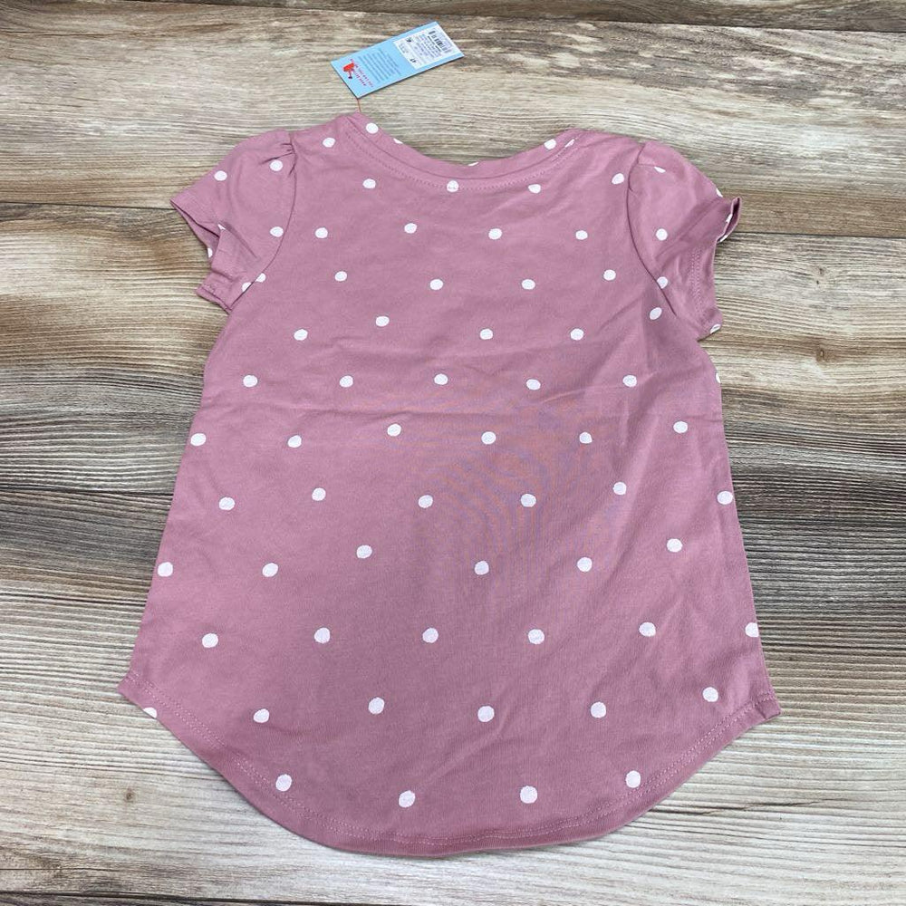 NEW Cat & Jack Polka Dots Shirt sz 4T - Me 'n Mommy To Be