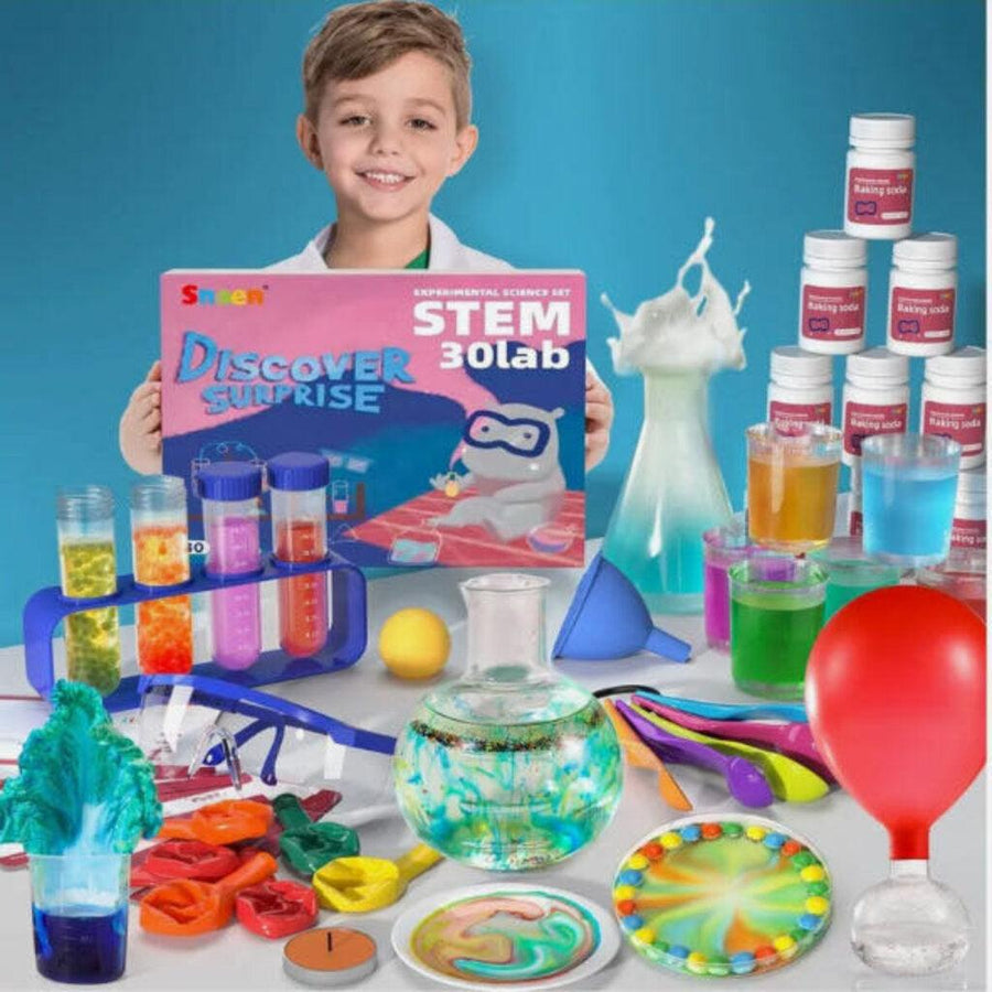 NEW Snaen Experimental Science Set 30 Experiments - Me 'n Mommy To Be