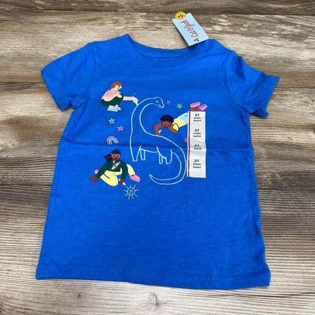 NEW Cat & Jack Dino Shirt sz 3T - Me 'n Mommy To Be