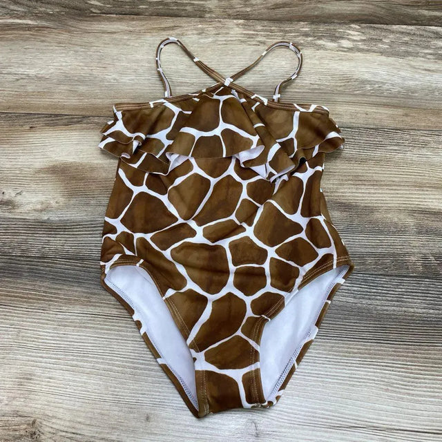 Janie & Jack 1pc Giraffe Halter Swimsuit sz 5T - Me 'n Mommy To Be