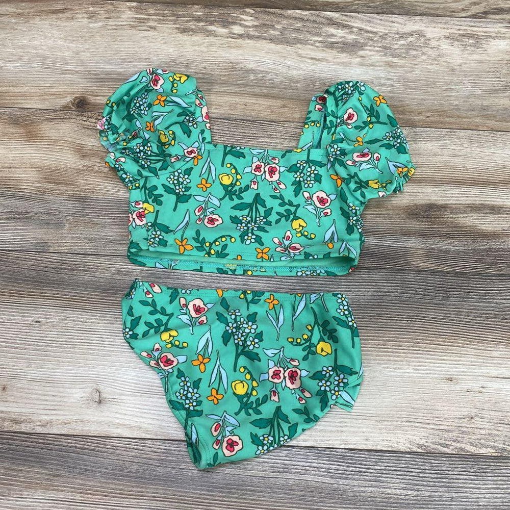 Cat & Jack 2pc Floral Swimsuit Set sz 5T - Me 'n Mommy To Be