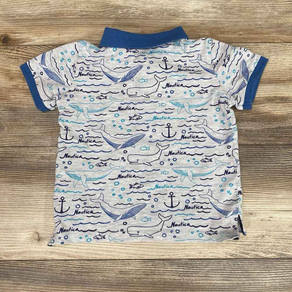 Nautica Whale Polo Shirt sz 3T - Me 'n Mommy To Be