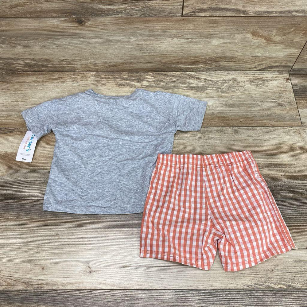 NEW Just One You 2pc Later Gator Shirt & Shorts sz 18m - Me 'n Mommy To Be