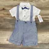 NEW Just One You 3pc Suspender Short Set sz 12m - Me 'n Mommy To Be