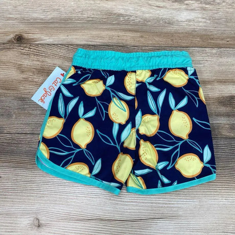 NEW Cat & Jack Lemon Print Swim Trunks sz 2T - Me 'n Mommy To Be