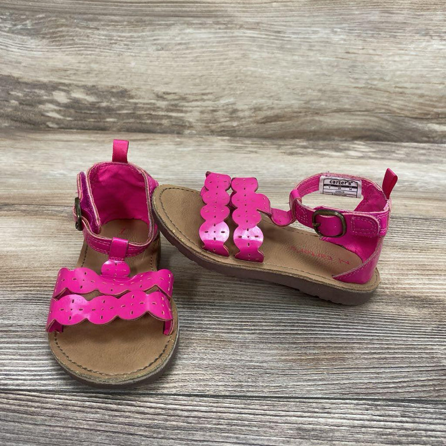 Carter's Cut Out T-Strap Sandals sz 7c - Me 'n Mommy To Be