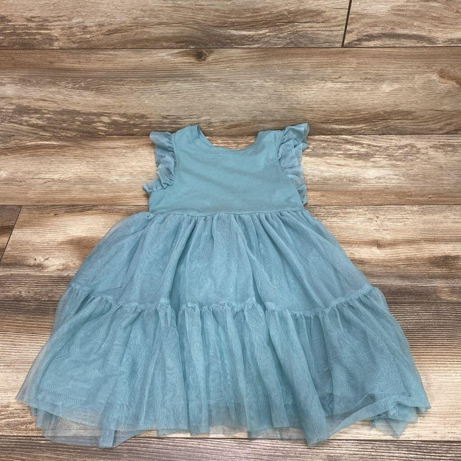 Cat & Jack Ruffle Tulle Dress sz 5T - Me 'n Mommy To Be
