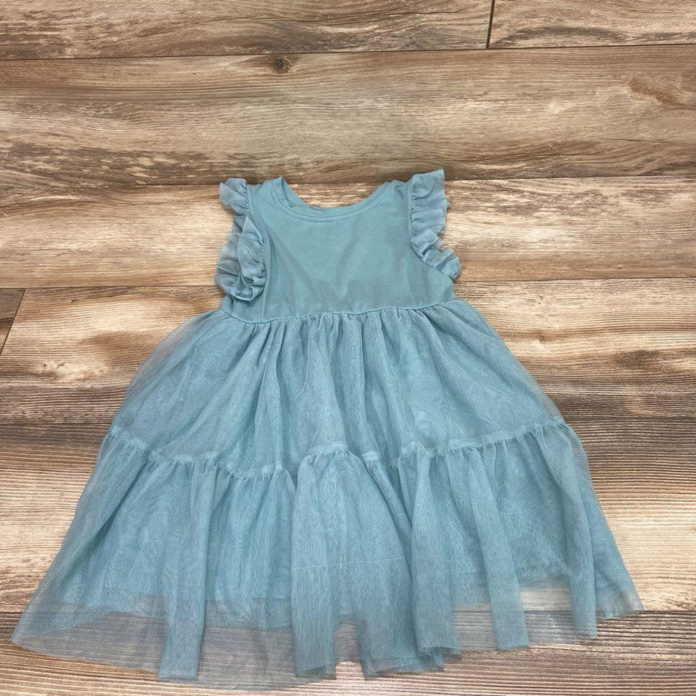 Cat & Jack Ruffle Tulle Dress sz 5T - Me 'n Mommy To Be