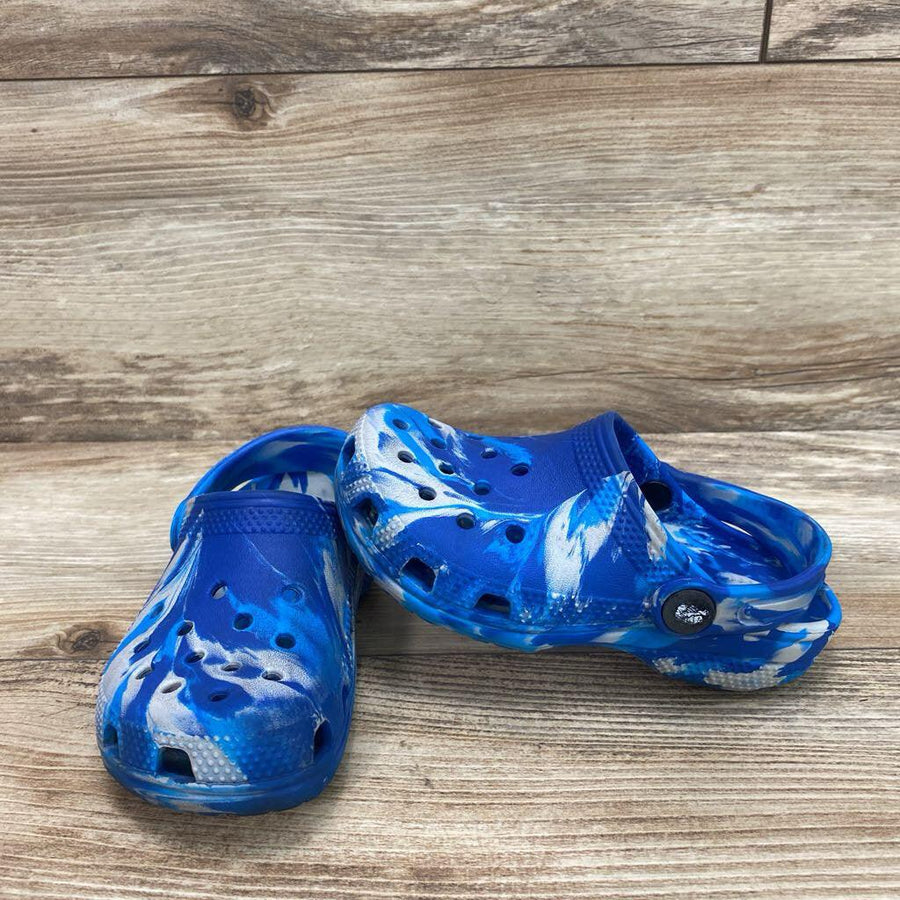 Crocs Classic Tie Dye Marbled Clog sz 10c - Me 'n Mommy To Be