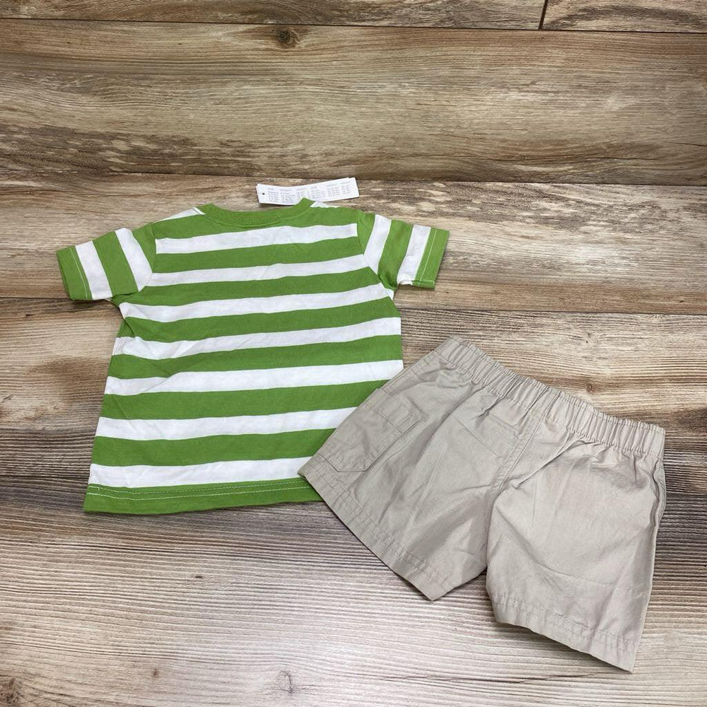 NEW Miniwear 2pc Striped Shirt & Shorts sz 3-6m - Me 'n Mommy To Be