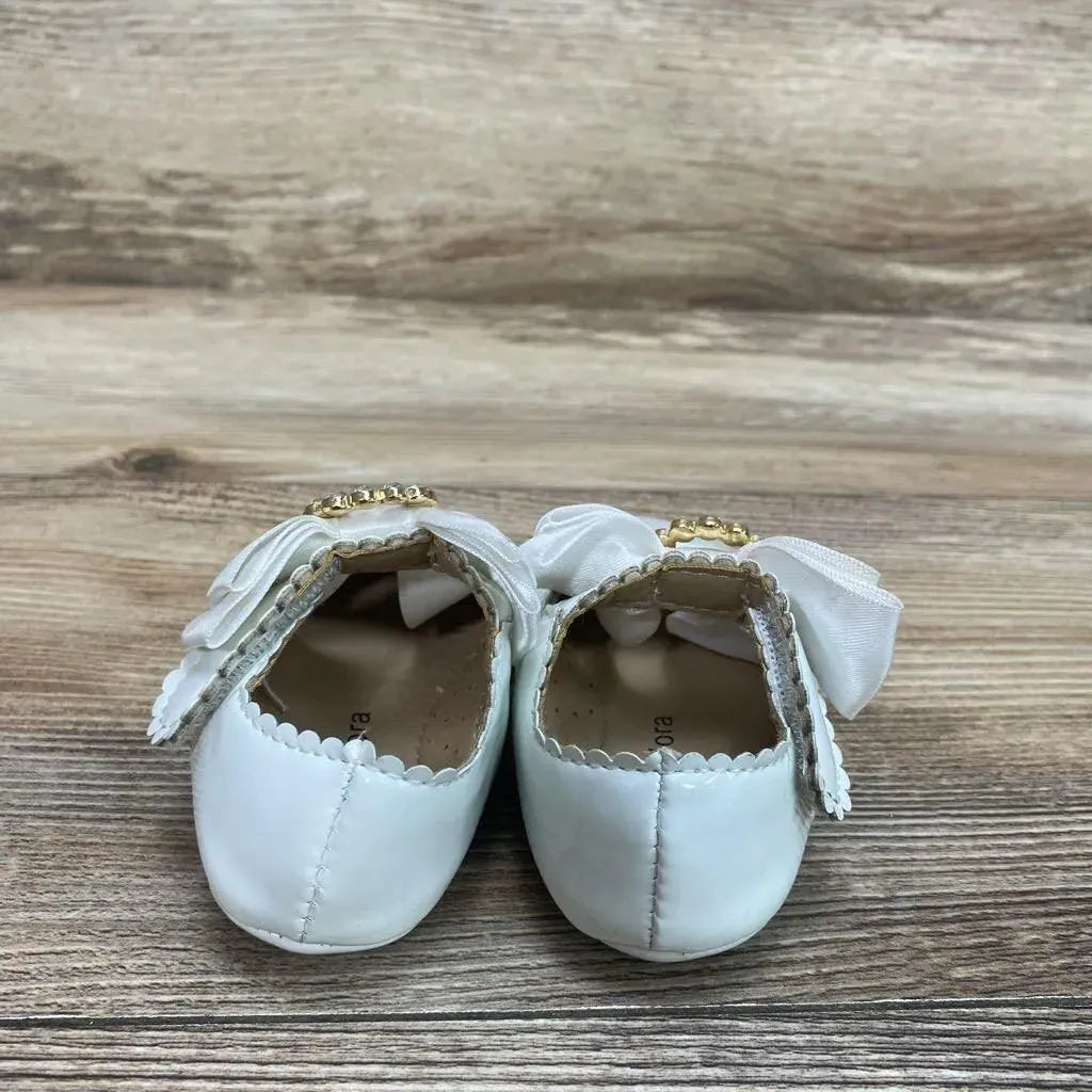 Felix & Flora Bow Moccasinss sz 3/4c - Me 'n Mommy To Be