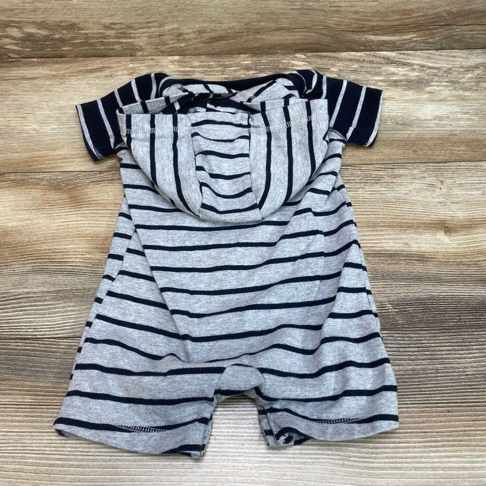 Carter's Hooded Striped Shortie Romper sz 18m - Me 'n Mommy To Be
