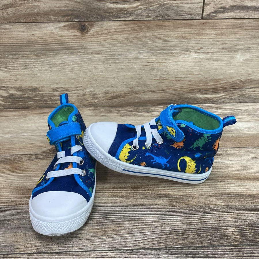 Rainbow Daze Space Dino High Top Sneakers sz 10c - Me 'n Mommy To Be