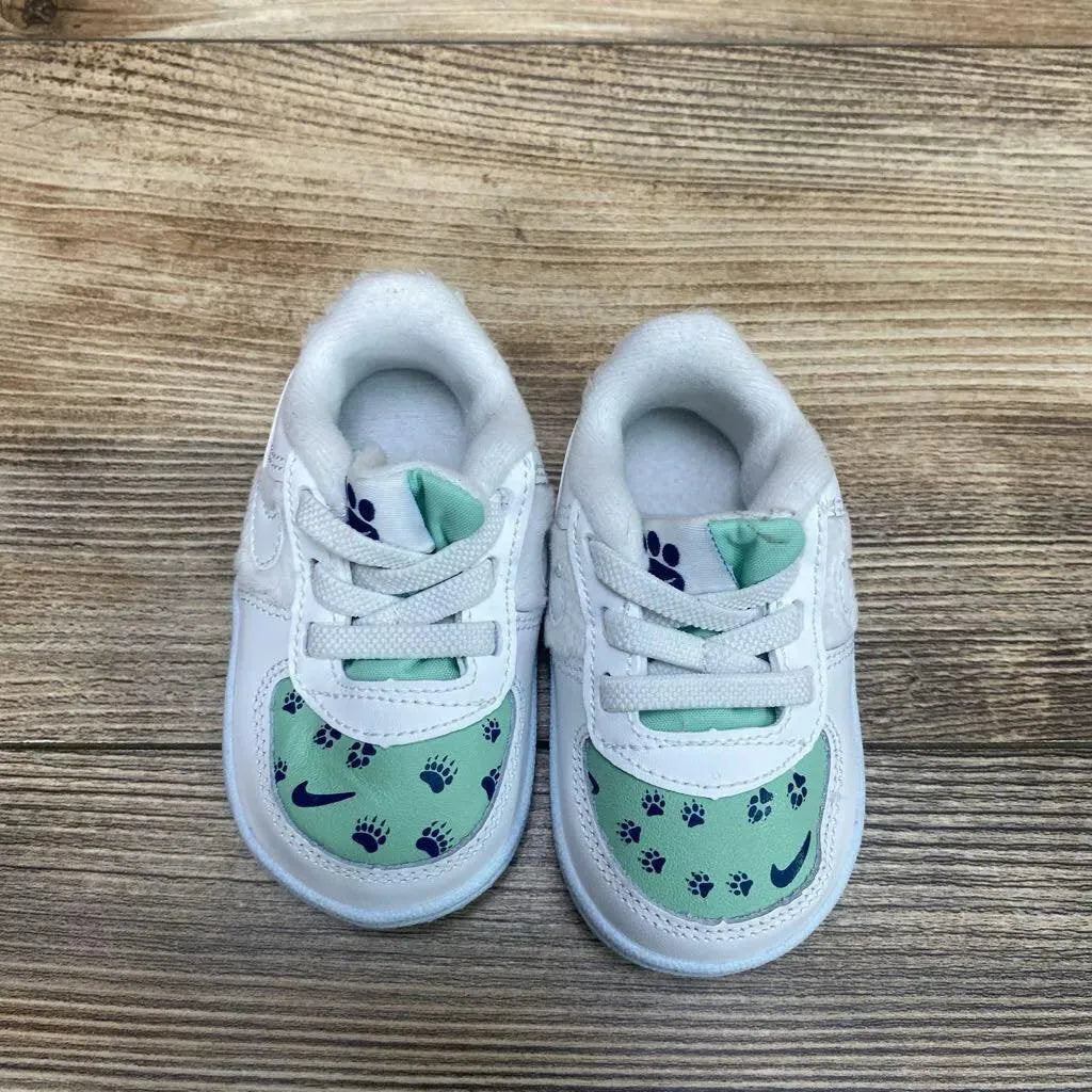 Nike Force 1 'Pawprints' Crib Sneakers sz 3c - Me 'n Mommy To Be