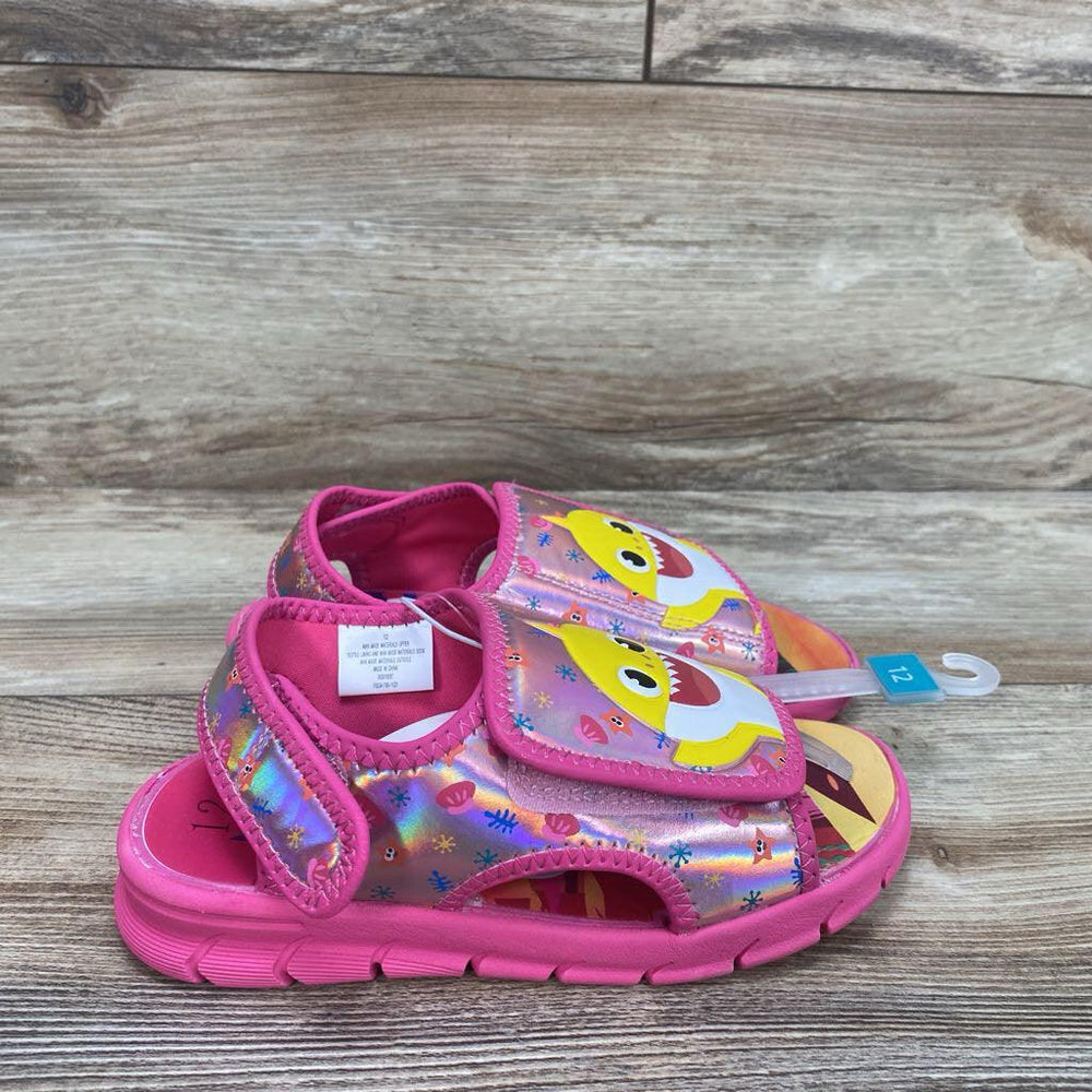 NEW Pinkfong Baby Shark Water Sandals sz 12c - Me 'n Mommy To Be