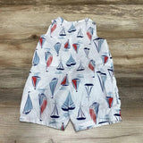 Just One You Sailboats Tank Romper sz 6m - Me 'n Mommy To Be